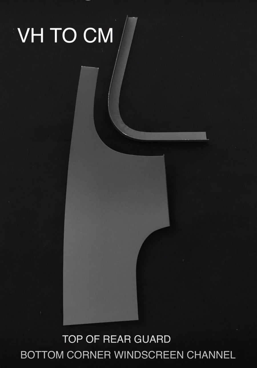 VALIANT VH TO CM TOP OF REAR GUARD & BOTTOM CORNER WINDSCREEN CHANNEL
