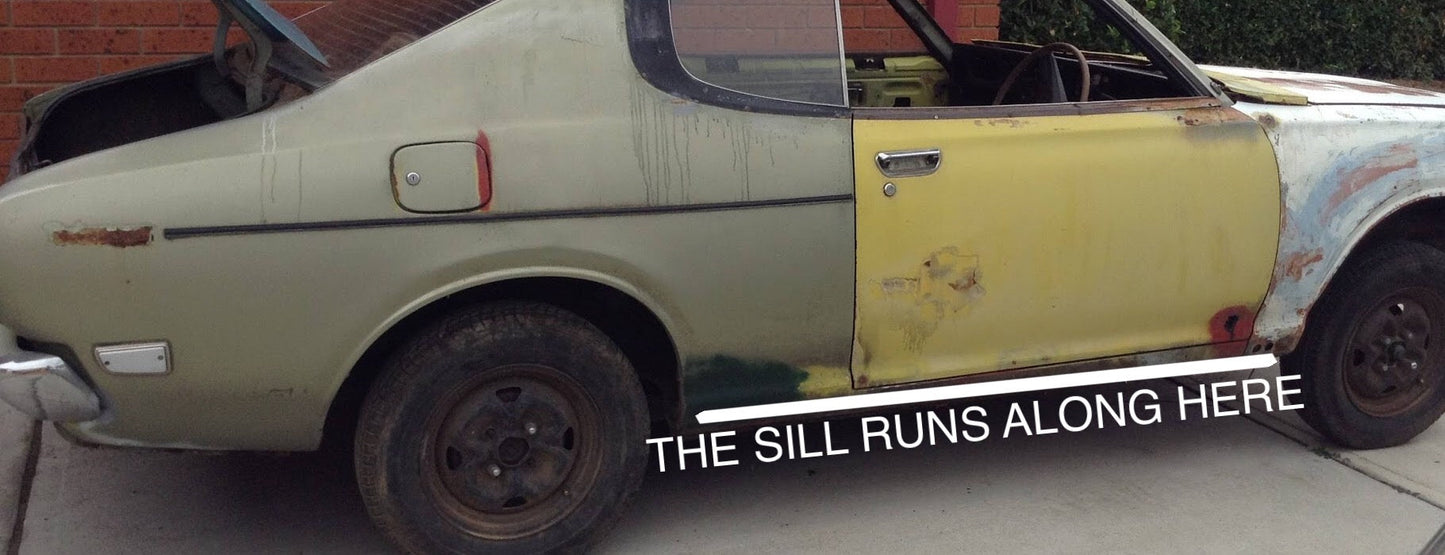 SUITS A DATSUN 180 B SSS SILL/ROCKER