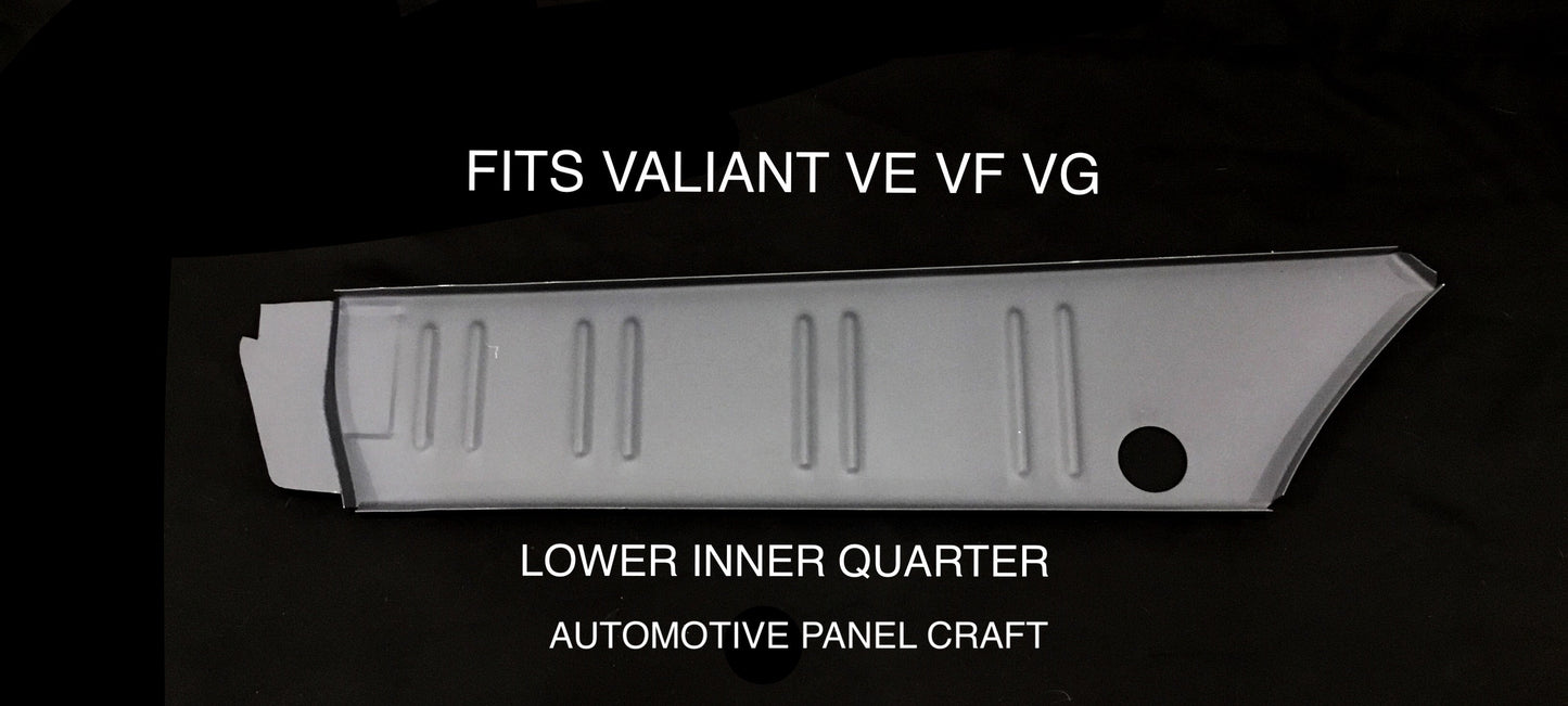 VALIANT VF VG HARDTOP INNER QUARTER RUST REPAIR PANEL