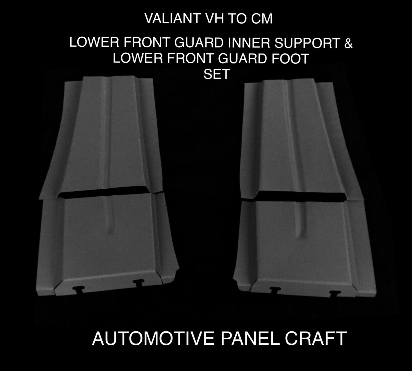FITS VALIANT VH TO CM LOWER FRONT GUARD INNER SUPPORT & LOWER FRONT GUARD FOOT SET