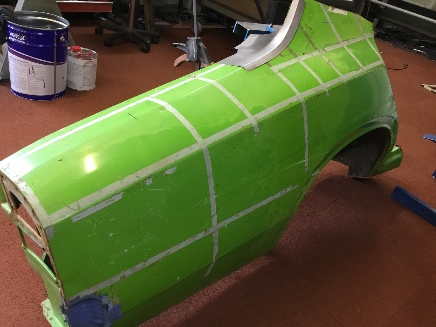 VALIANT VH TO CM TOP OF REAR GUARD & BOTTOM CORNER WINDSCREEN CHANNEL