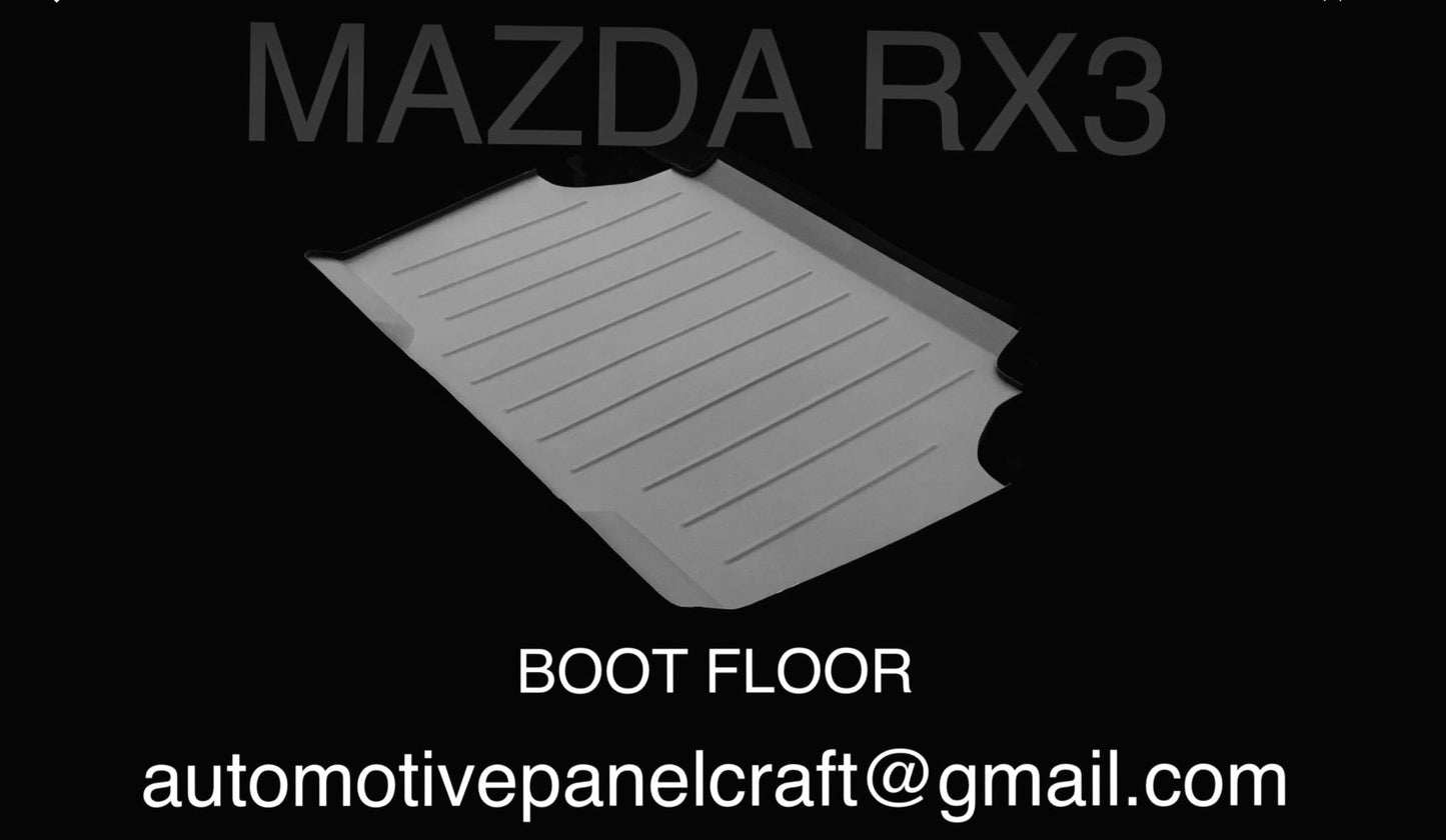 MADE TO FIT MAZDA RX3 COUPE AND SEDAN BOOT FLOOR RUST REPAIR