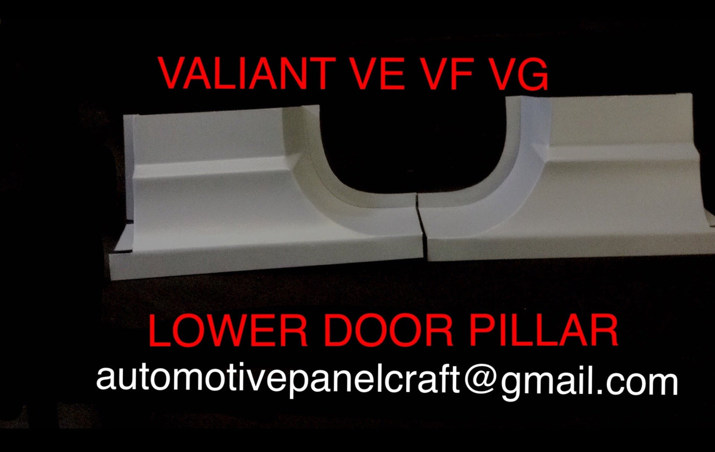 VALIANT VF VG HARDTOP DOOR PILLAR