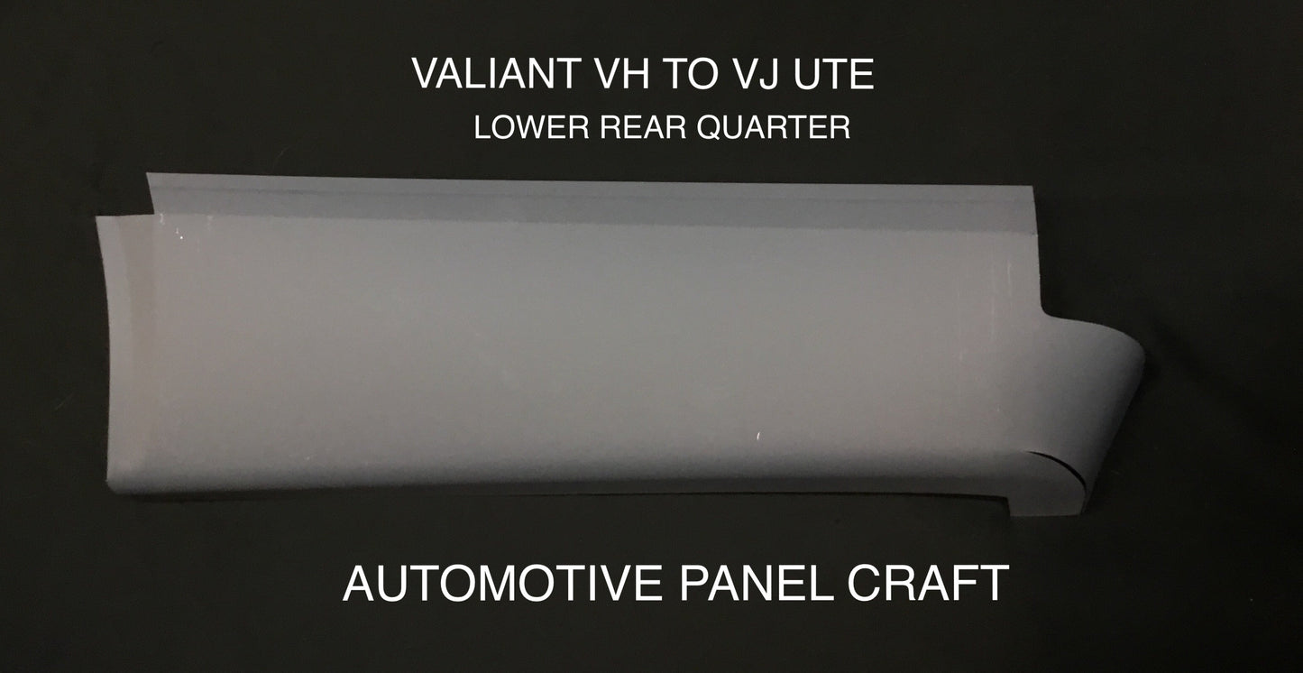 VALIANT VH-CM UTE/VAN LOWER REAR QUARTER