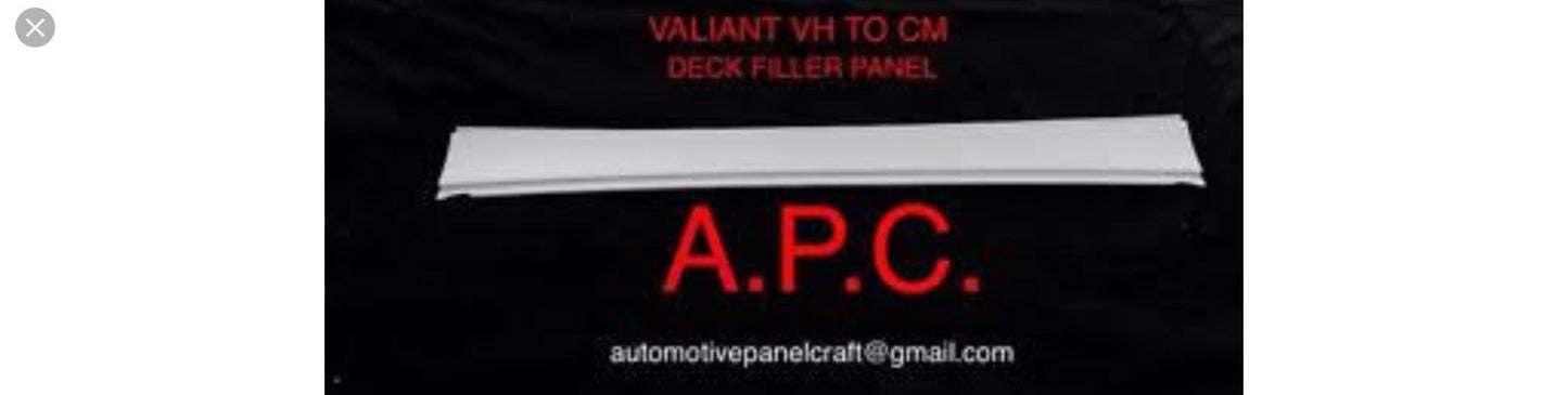 VALIANT VH TO CM DECK FILLER PANEL