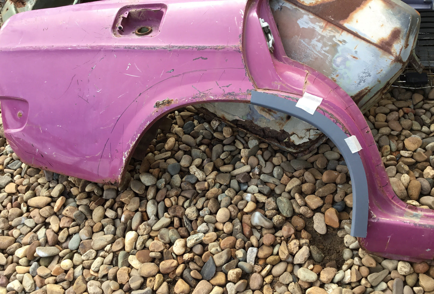 FITS DATSUN 1200 SEDAN FRONT OF REAR WHEEL ARCH