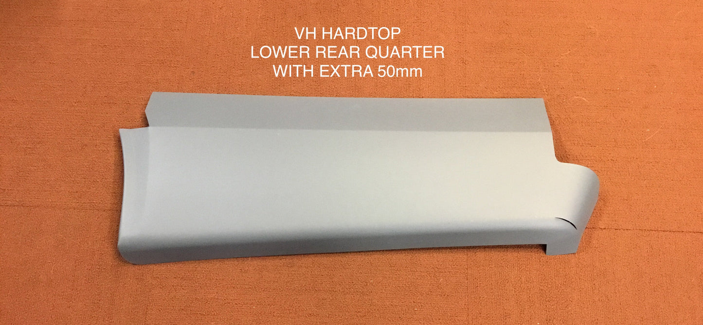 FITS VALIANT VH HARDTOP LOWER REAR QUARTER WITH EXTRA 50 MM