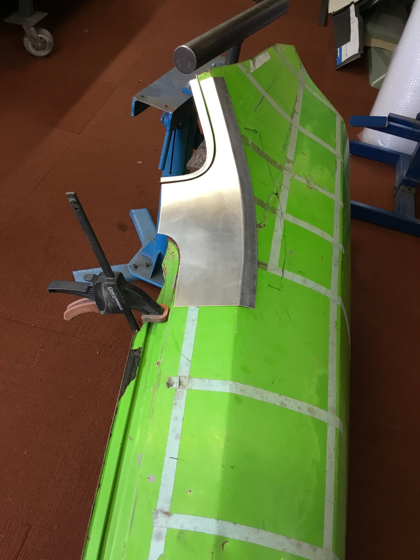 VALIANT VH TO CM TOP OF REAR GUARD & BOTTOM CORNER WINDSCREEN CHANNEL