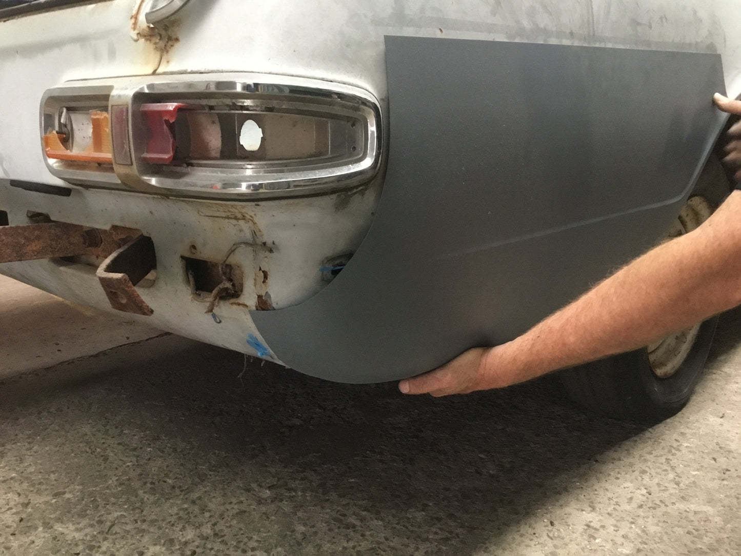 FITS VALIANT AP5/6 EXTRA LARGE LOWER REAR QUARTER PANEL