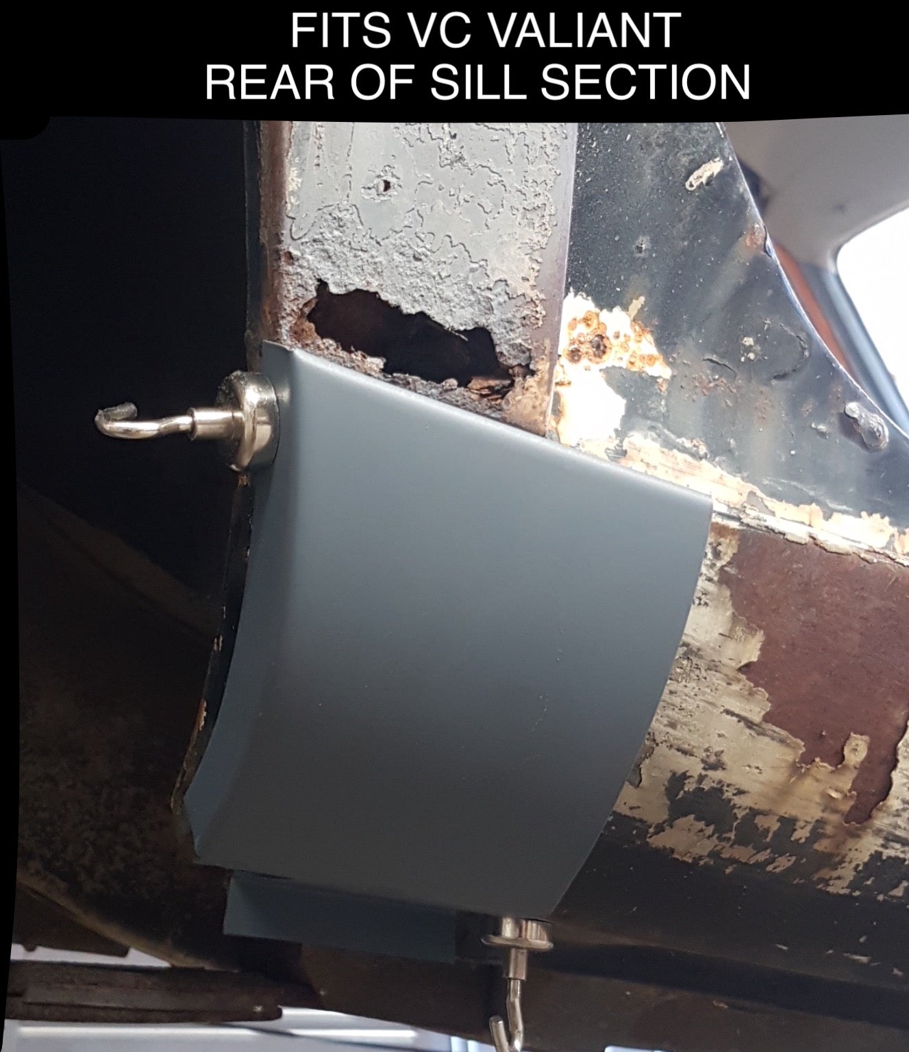FITS VALIANT VC REAR SILL SECTION