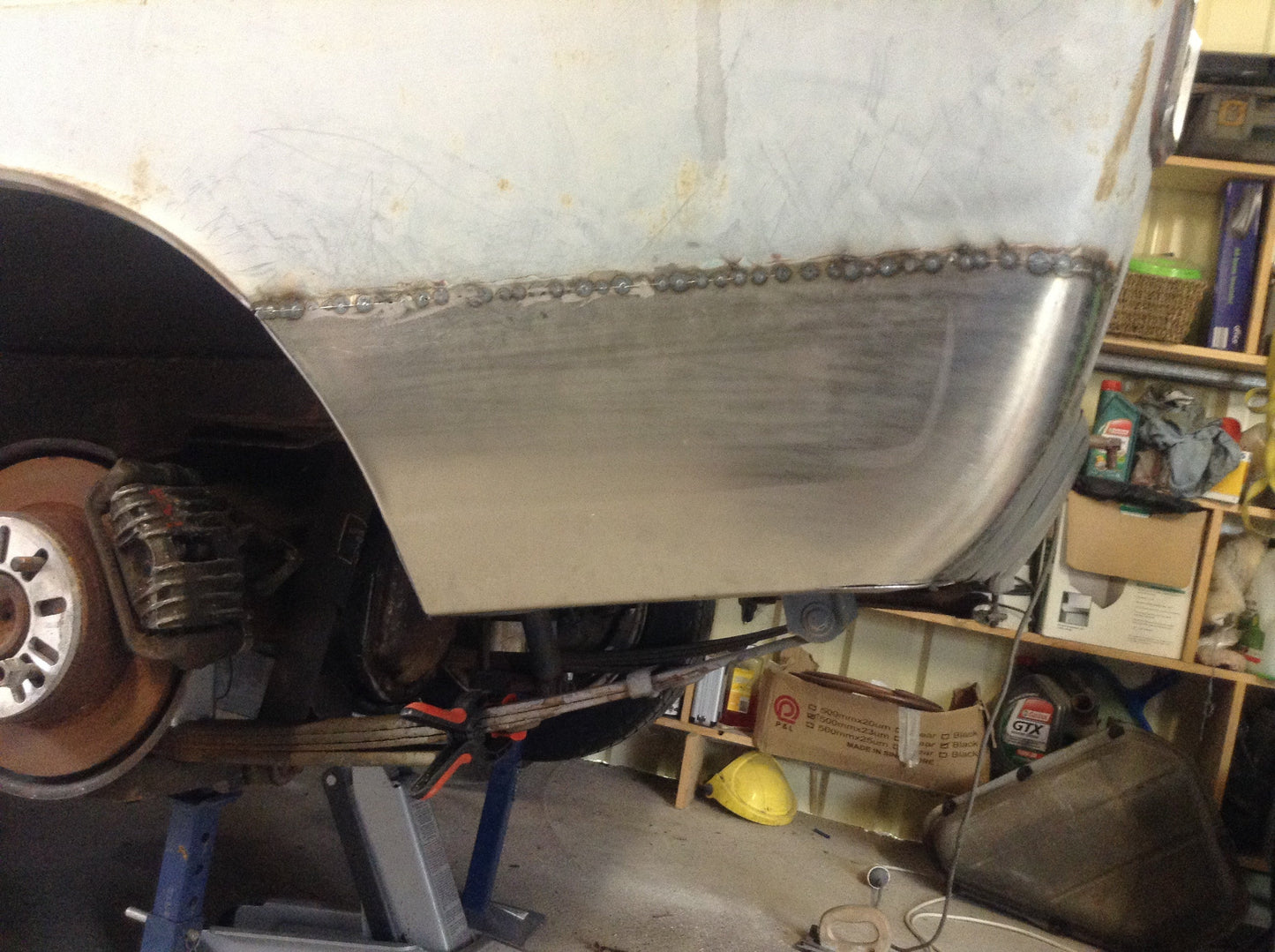 SUITS A DATSUN 1000 WAGON LOWER REAR QUARTER