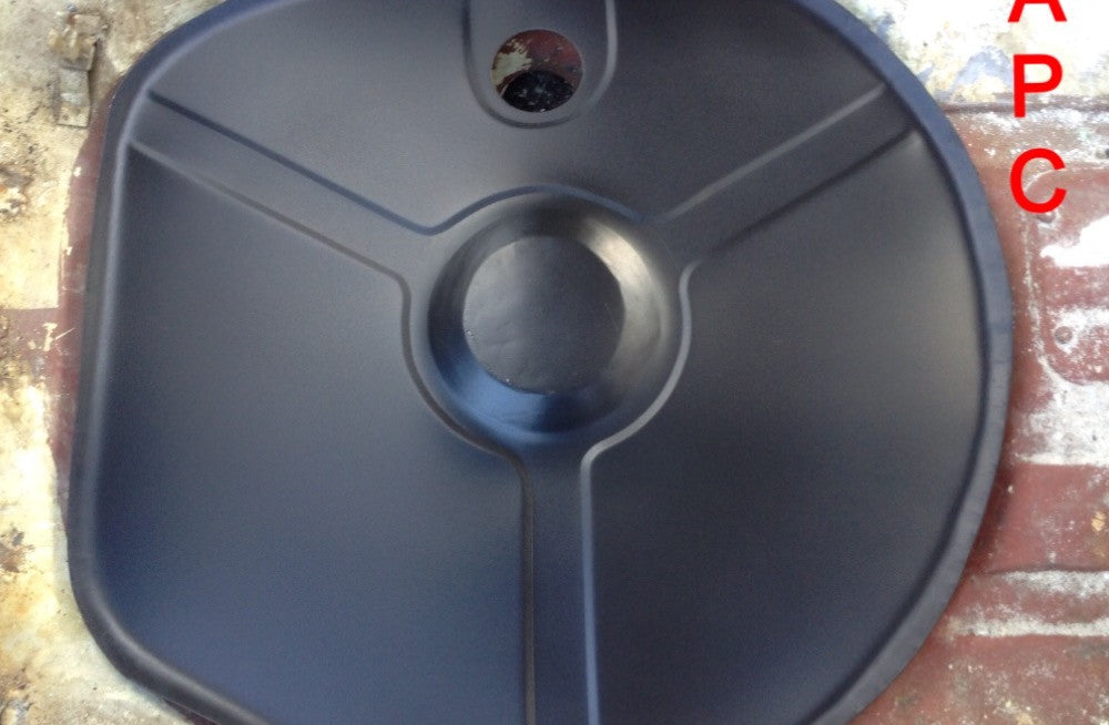 SUITS A DATSUN 1200 COUPE SPARE TYRE WELL BASE