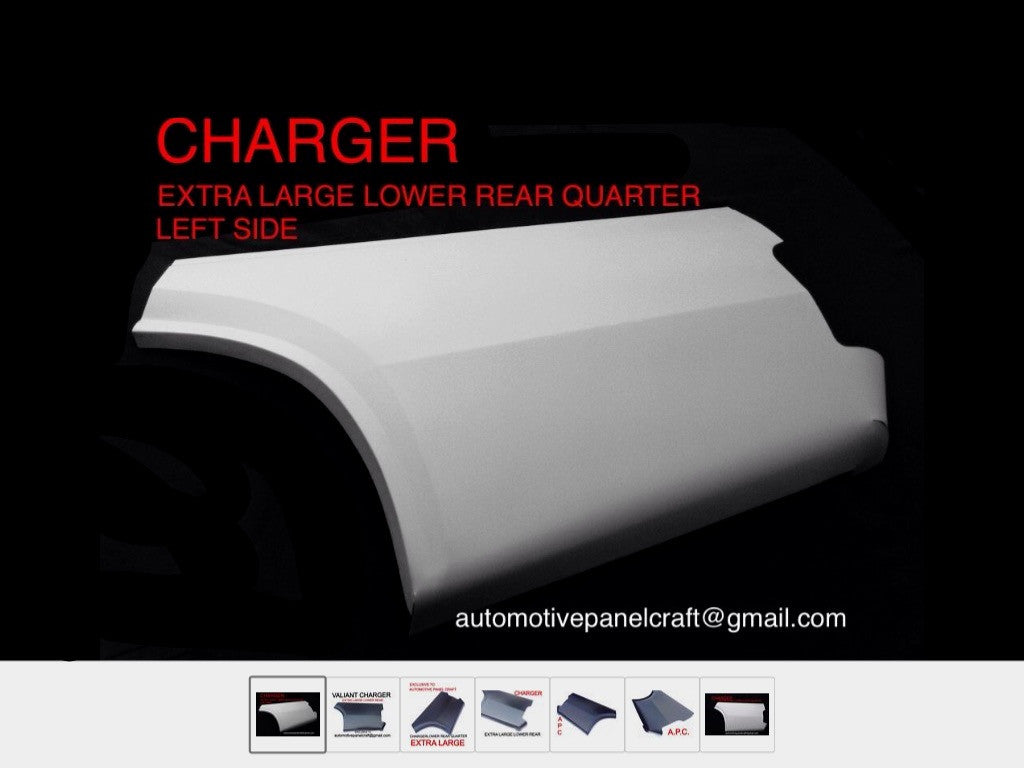 VALIANT CHARGER EXTRA LARGE LOWER REAR QUARTER