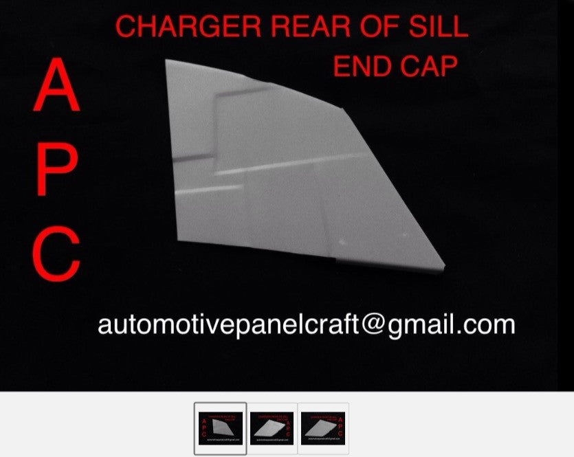 VALIANT CHARGER REAR OF SILL END CAPS