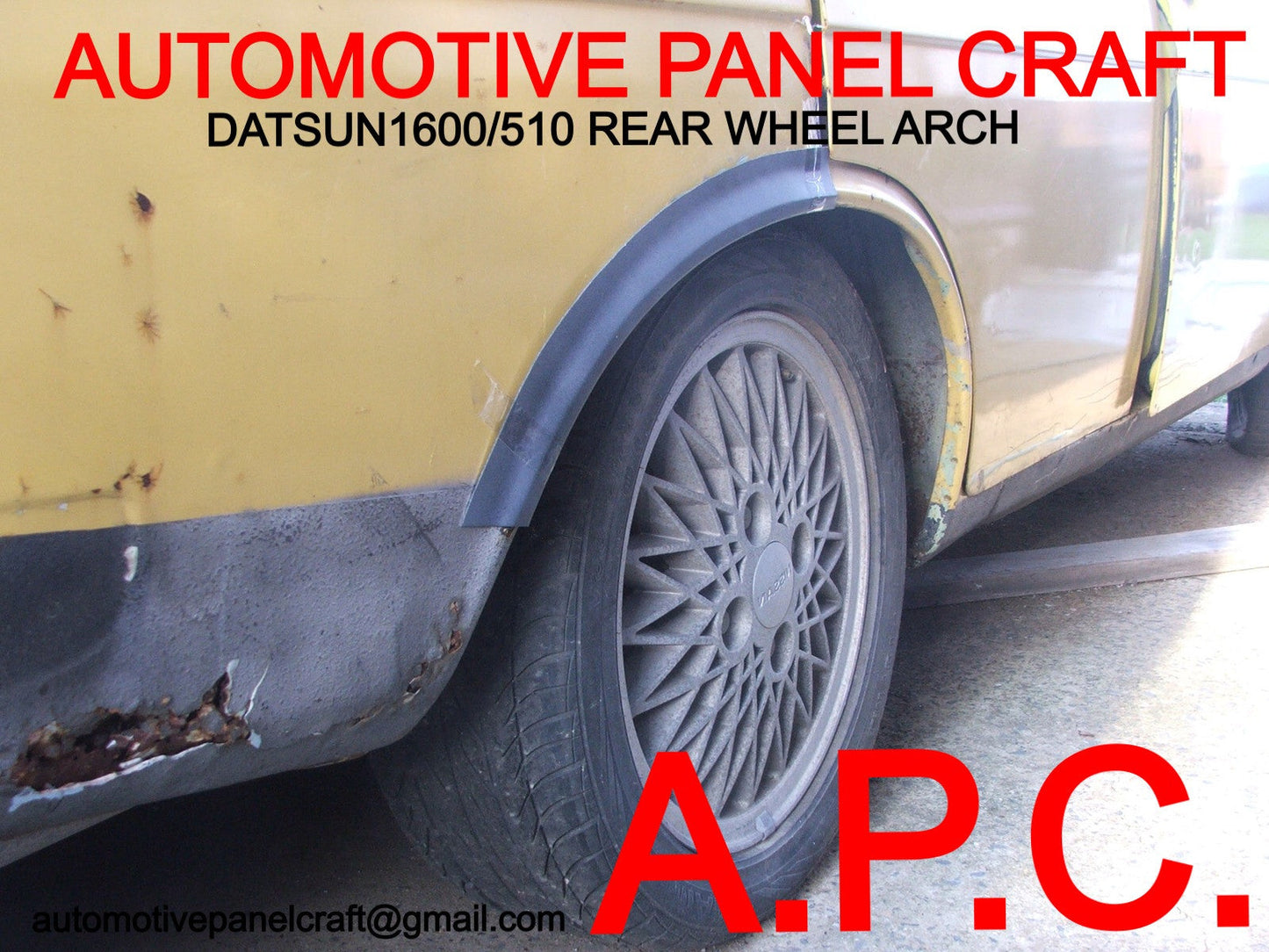 SUITS A DATSUN 1600 /510 REAR Of THE REAR WHEEL ARCH