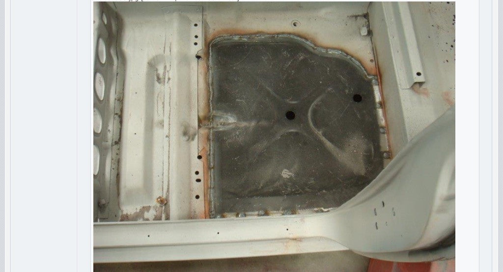 SUITS A DATSUN 1600/510 SSS CUSTOM MADE REAR FLOOR PAN
