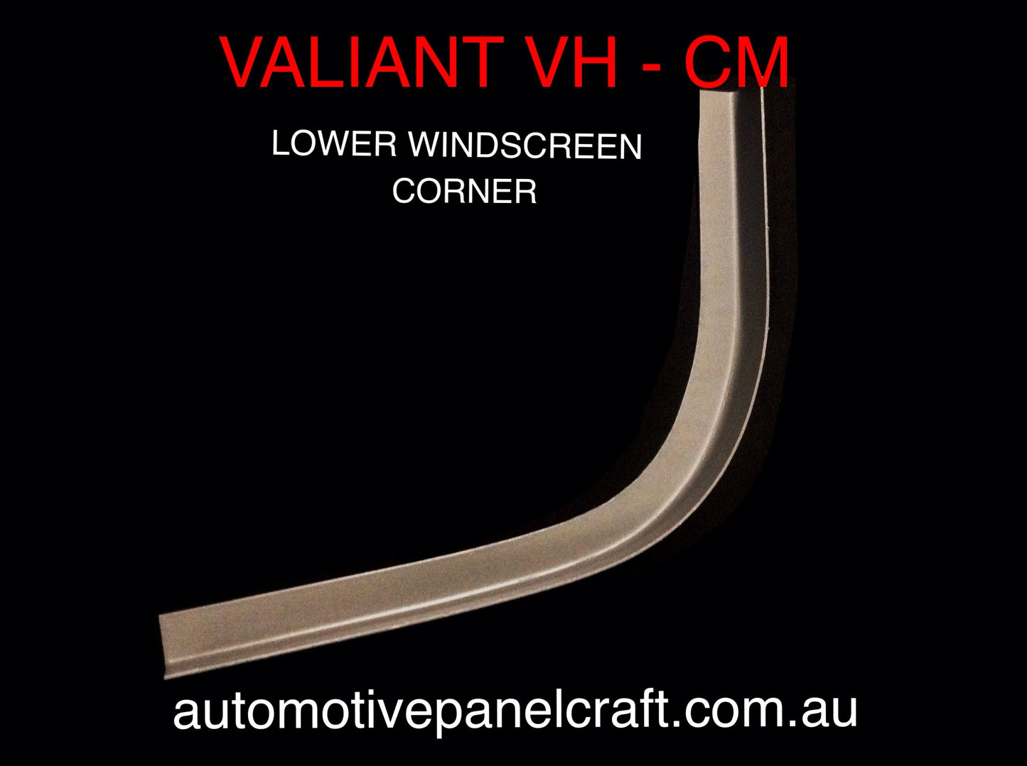 VALIANT VH-CM WINDSCREEN CORNER