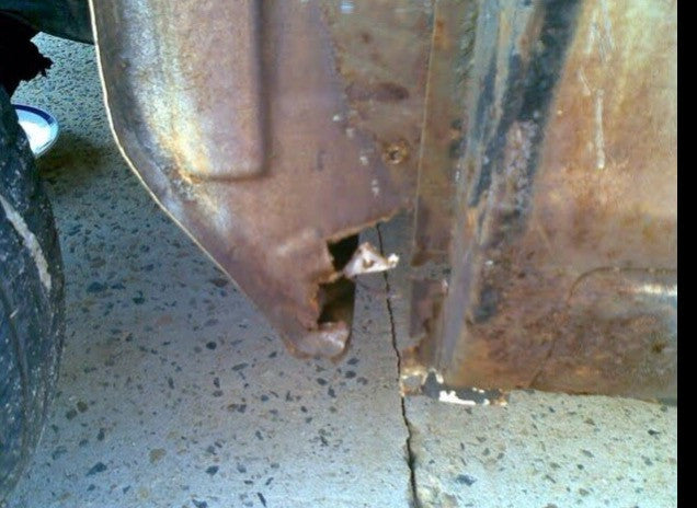 SUITS A DATSUN 1200 UTE/COUPE/SEDAN SILL REPAIR KIT