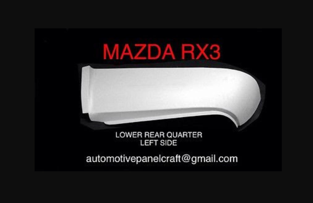 SUITS MAZDA RX3 COUPE LOWER REAR QUARTER
