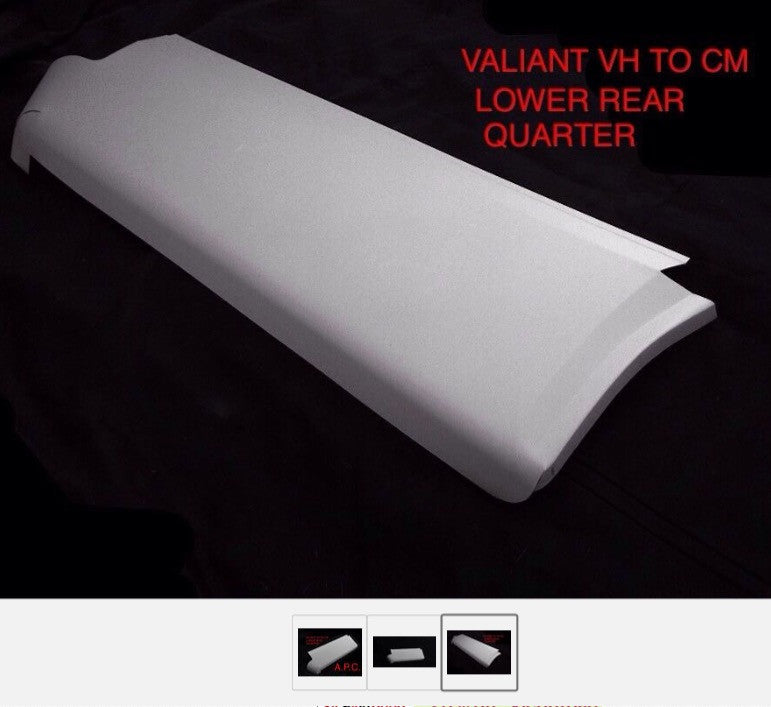 VALIANT VH-CM LOWER REAR QUARTER