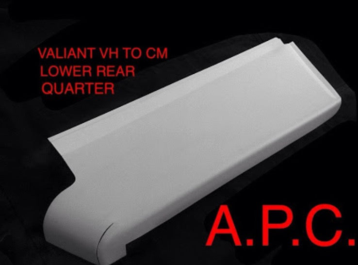 VALIANT CHARGER LOWER REAR QUARTER PANEL