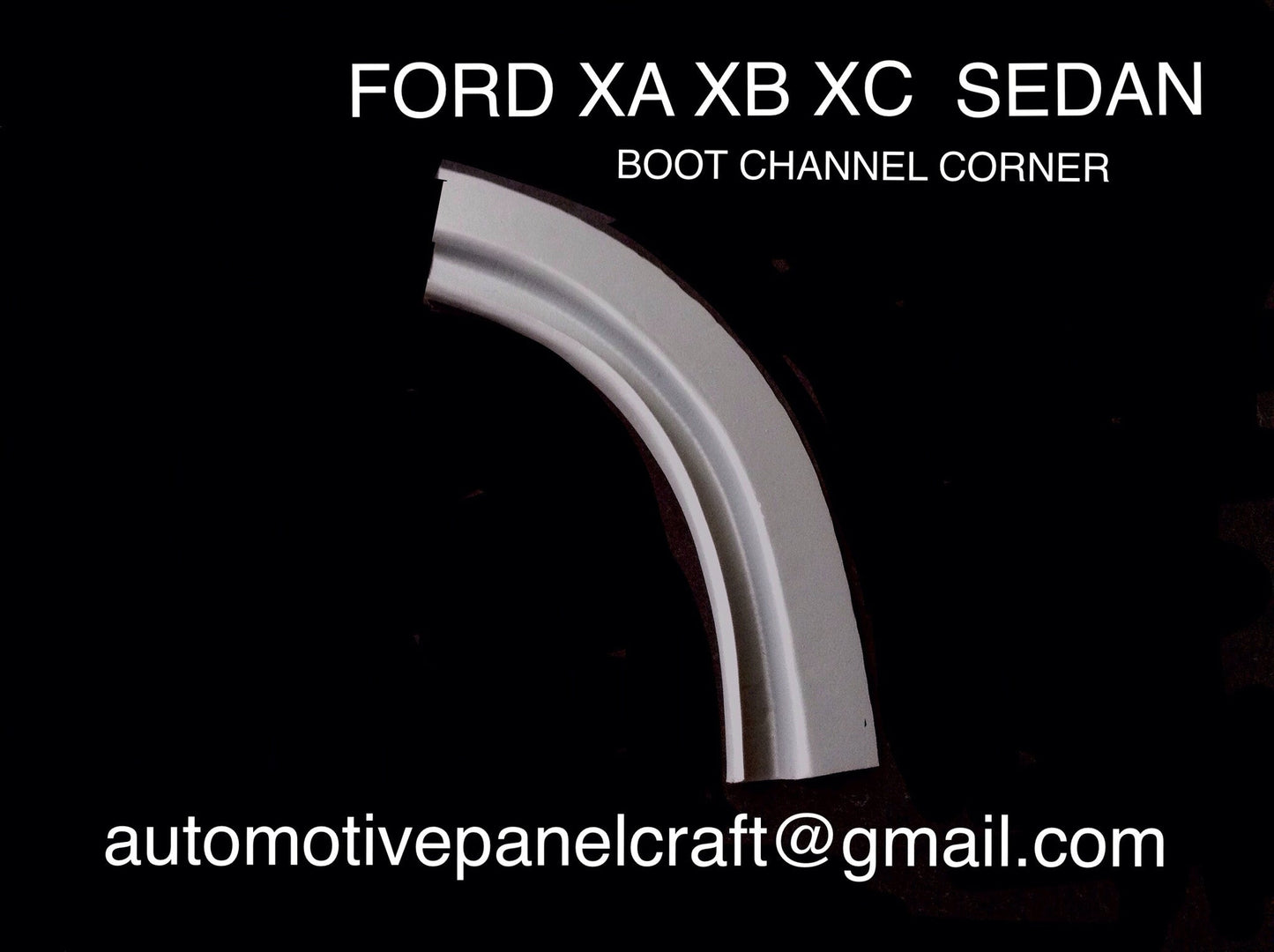 FITS FORD FALCON XA XB SEDAN TOP OF BOOT GUTTER CORNERS