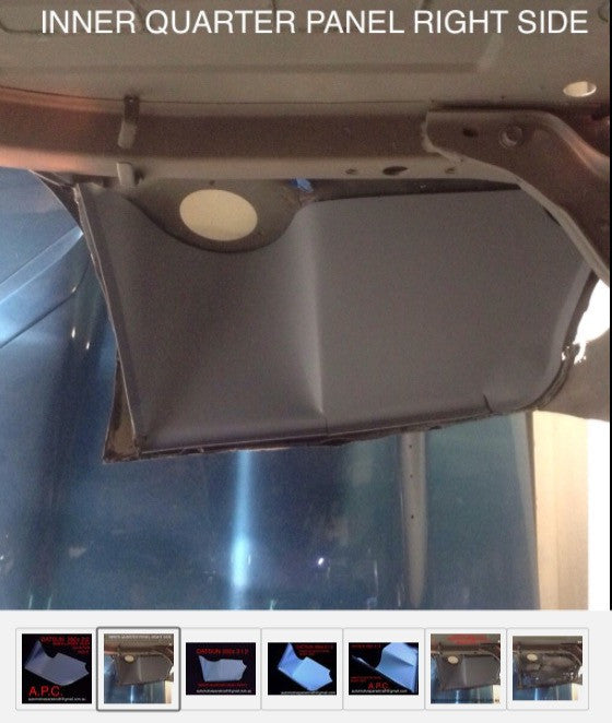 SUITS A DATSUN 260z 2+2 RIGHT INNER LOWER REAR QUARTER