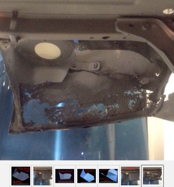 SUITS A DATSUN 260z 2+2 RIGHT INNER LOWER REAR QUARTER