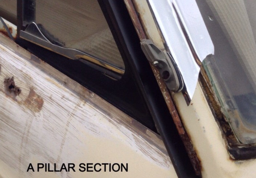 SUITS A DATSUN 1200 COUPE A PILLAR DRIP RAIL