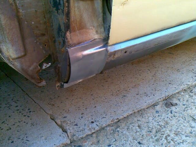 SUITS A DATSUN 1200 UTE/COUPE/SEDAN SILL REPAIR KIT