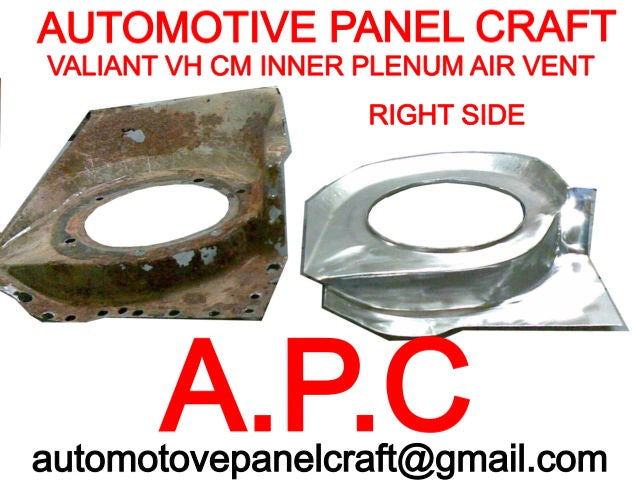 VALIANT VF VG VE VIP INNER PLENUM AIR VENT