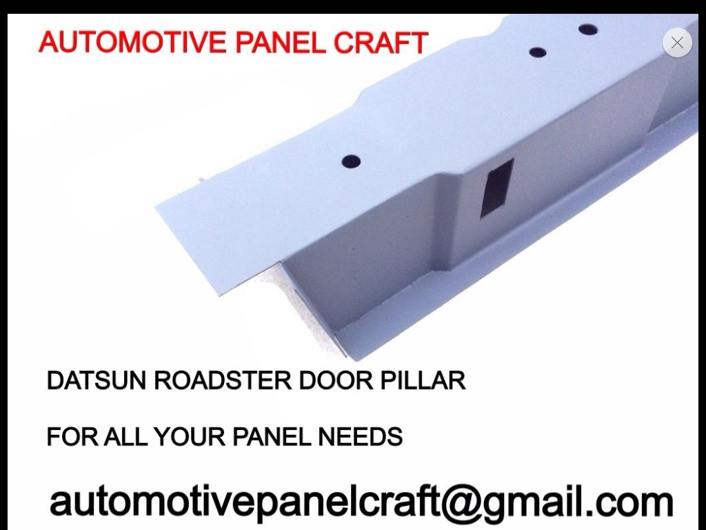 SUITS A DATSUN ROADSTER DOOR PILLAR