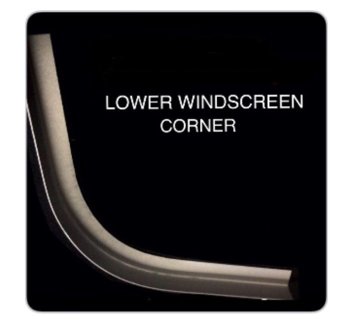 VALIANT VH TO CM WINDSCREEN CORNERS