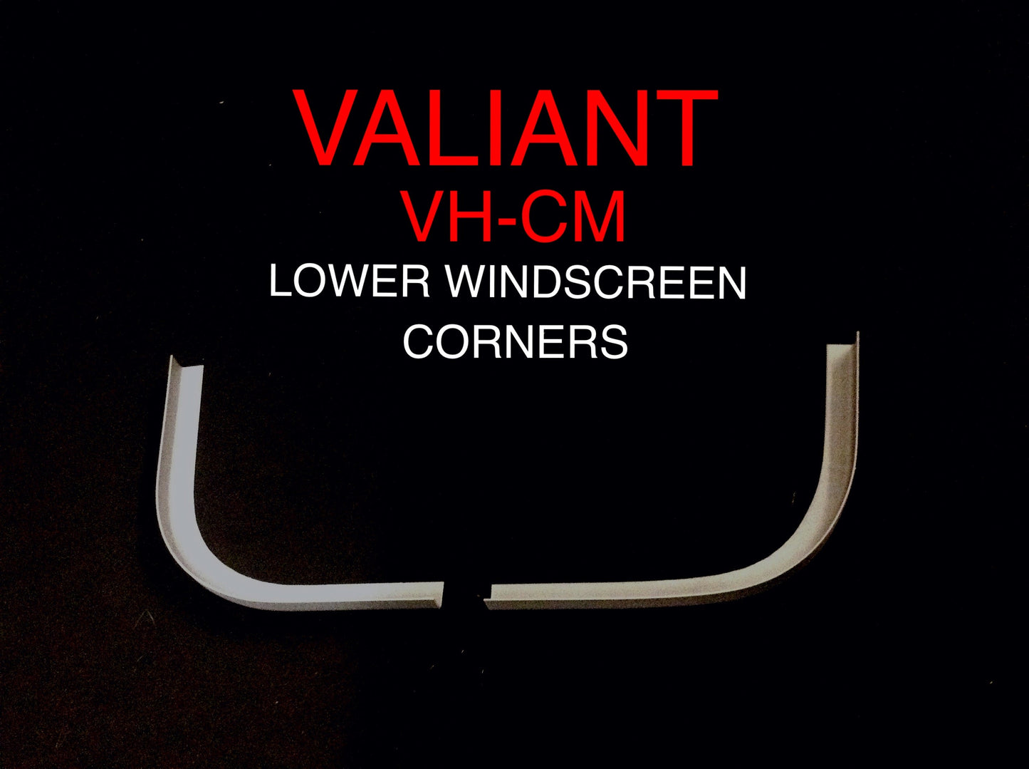 VALIANT VH-CM WINDSCREEN CORNER