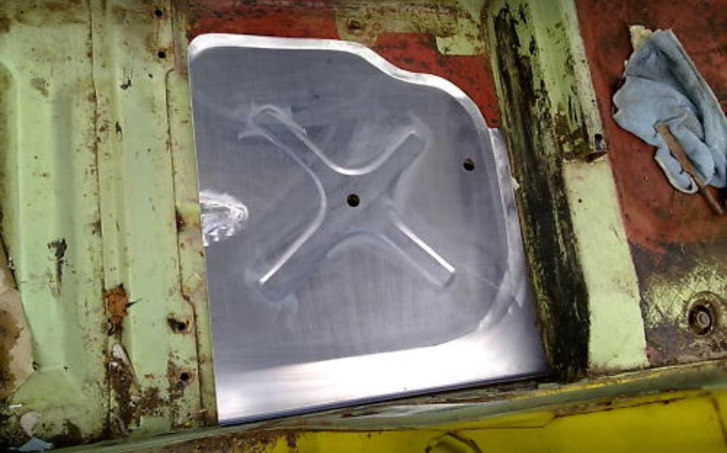 SUITS A DATSUN 1600/510 SSS CUSTOM MADE REAR FLOOR PAN