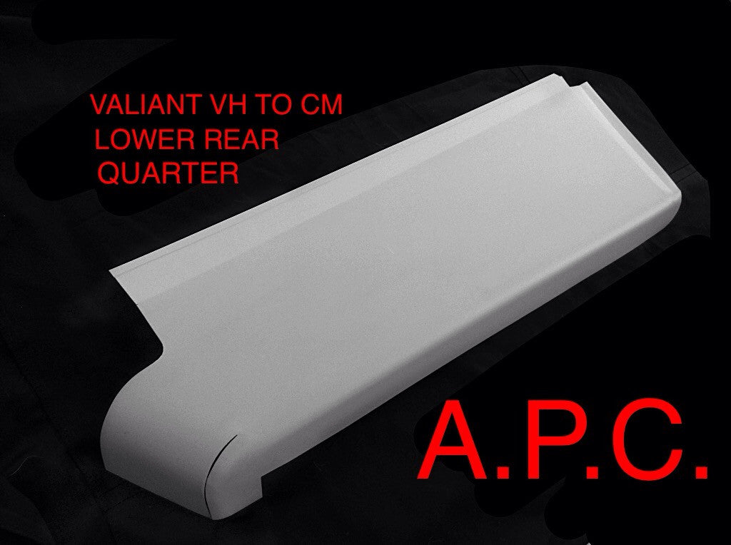 VALIANT CHARGER LOWER REAR QUARTERS