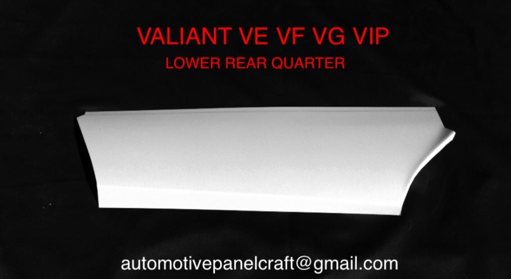 VALIANT VE VF VG LOWER REAR QUARTERS