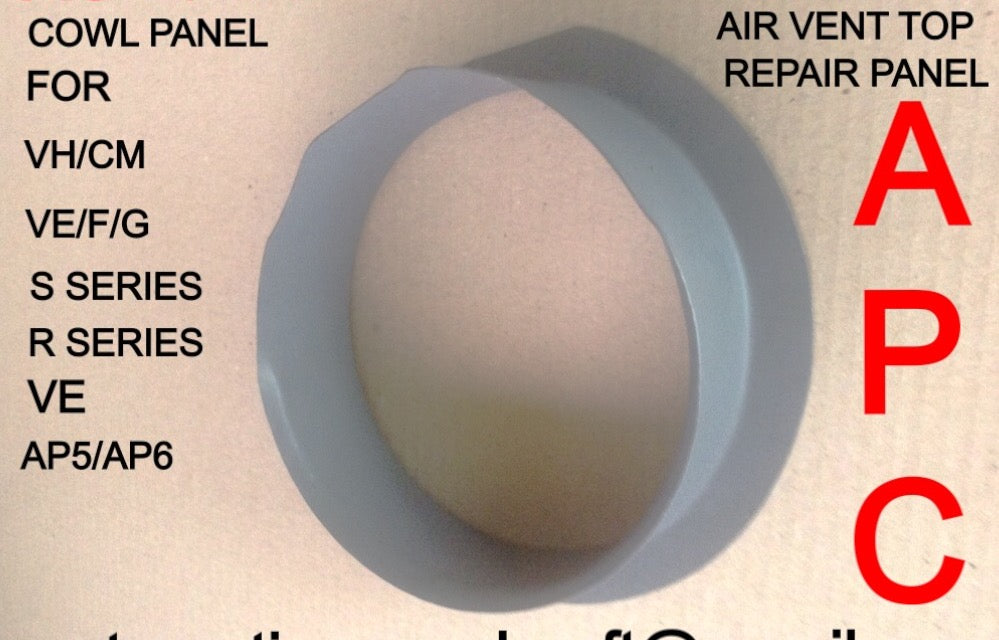 VALIANT VE VF VG COWL TOP OF AIR VENT