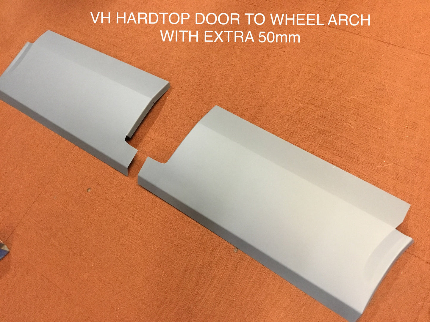 FITS VALIANT VH HARDTOP DOGLEG /DOOR TO WHEEL ARCH WITH EXTRA 50MM
