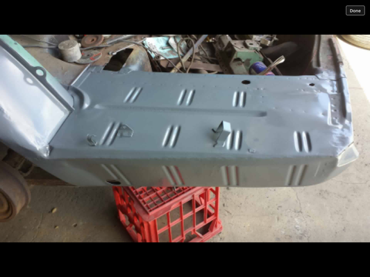 VALIANT R & S SERIES INNER REAR QUARTER