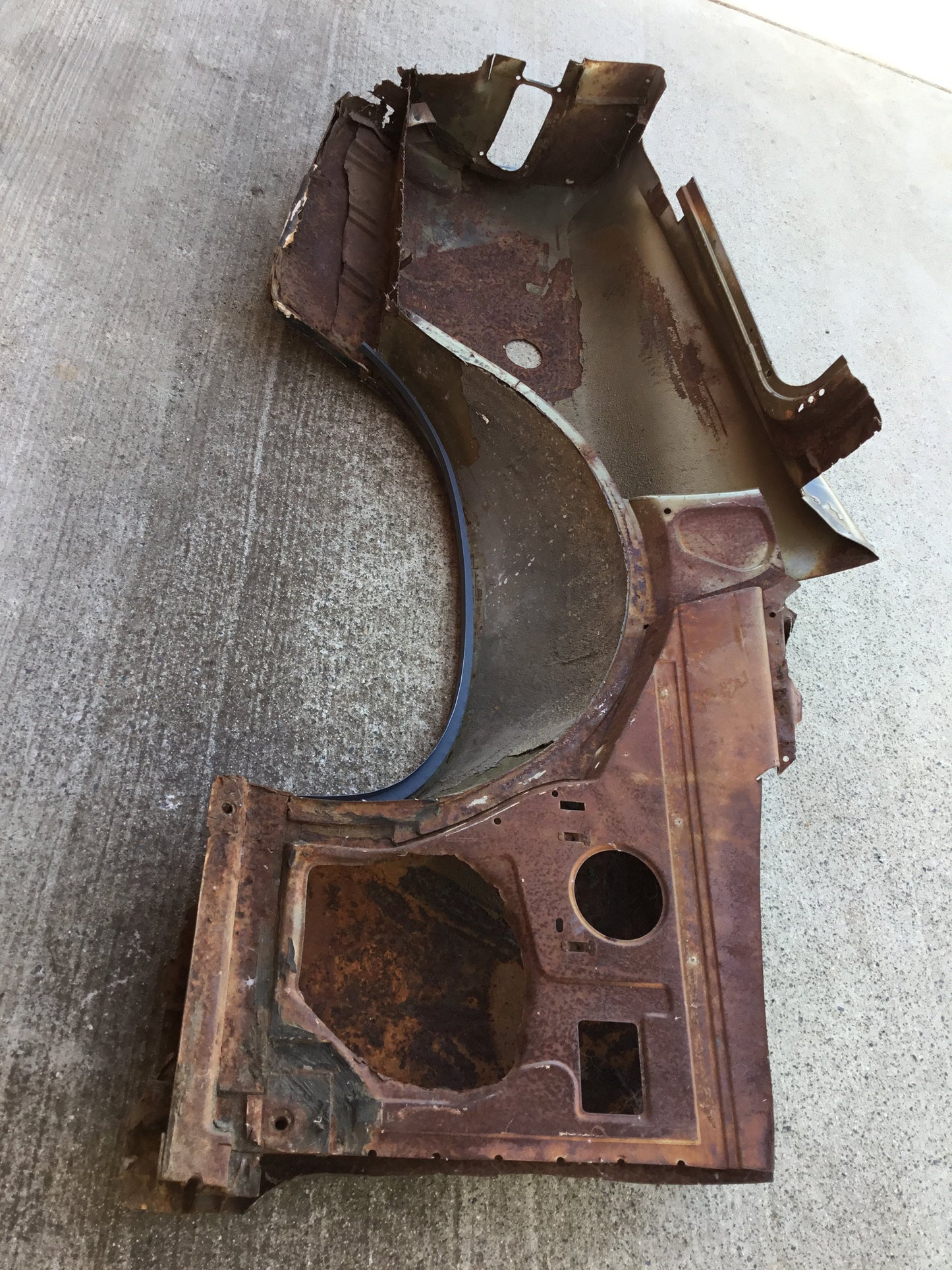 MADE TO FIT A VALIANT  CHARGER INNER WHEEL ARCH