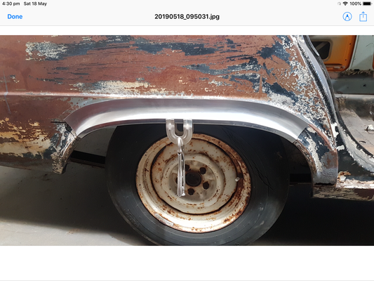 FITS VALIANT VC WHEEL ARCH