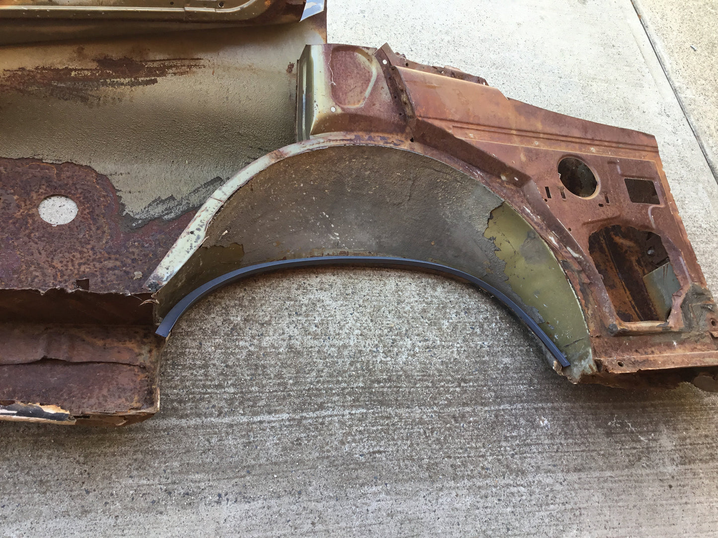MADE TO FIT A VALIANT  CHARGER INNER WHEEL ARCH