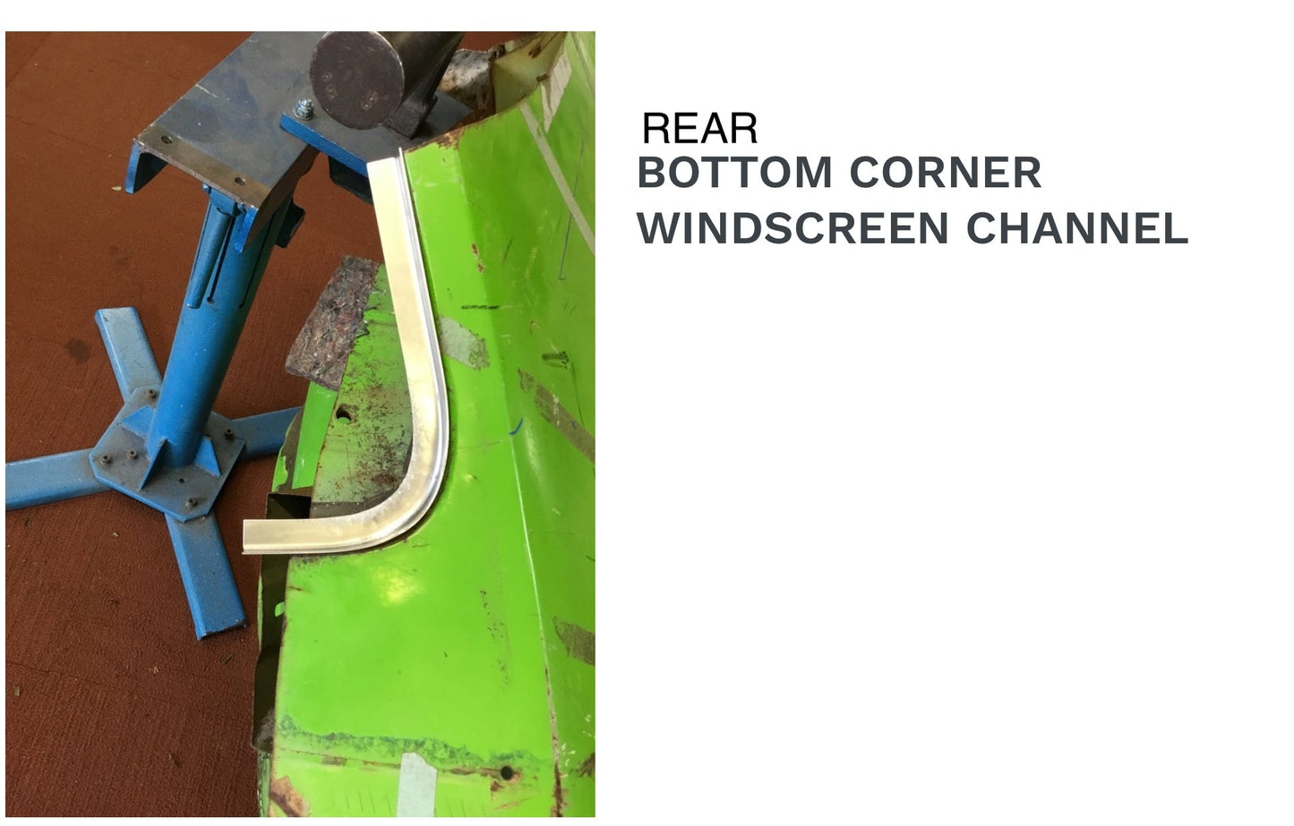 FITS VALIANT VH TO CM REAR WINDSCREEN CORNER