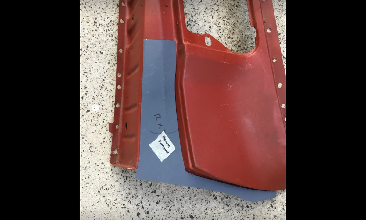 Plenum Rust FITS MAZDA RX3/808 PLENUM SURROUND RUST REPAIR – automotive panel craft
