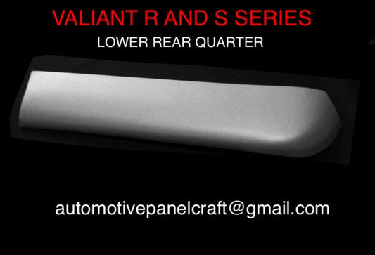 VALIANT R & S SERIES LOWER REAR QUARTER