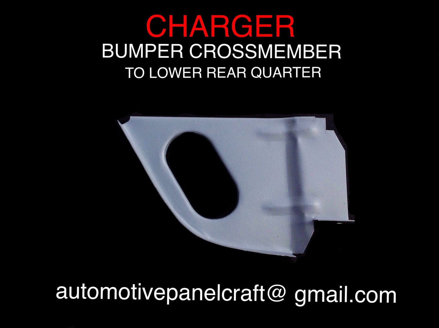 VALIANT CHARGER  BUMPER TO CROSSMEMBER
